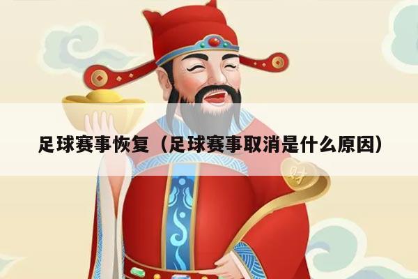 足球赛事恢复(足球赛事取消是什么原因)