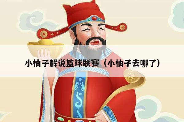 小柚子解说篮球联赛（小柚子去哪了）
