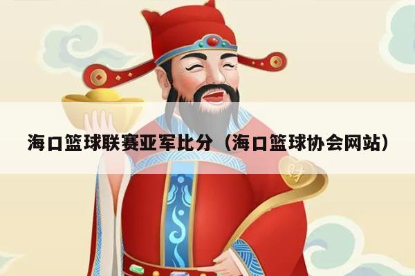 海口篮球联赛亚军比分（海口篮球协会网站）