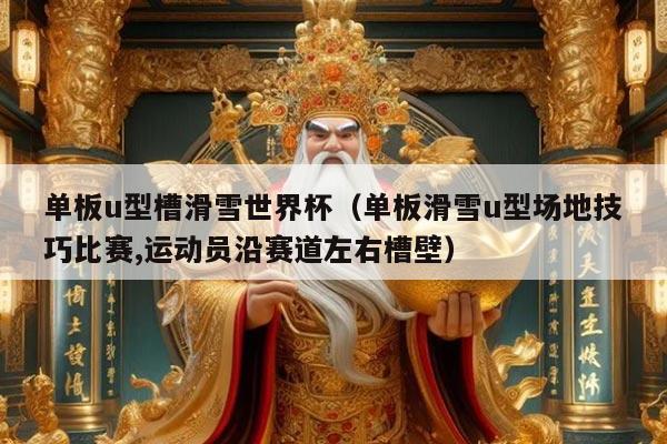 单板u型槽滑雪世界杯（单板滑雪u型场地技巧比赛,运动员沿赛道左右槽壁）