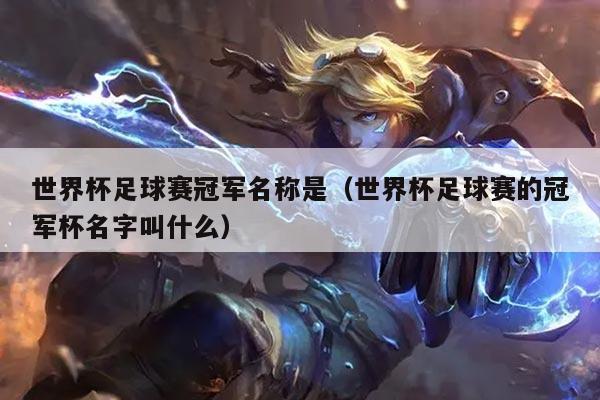 世界杯足球赛冠军名称是（世界杯足球赛的冠军杯名字叫什么）